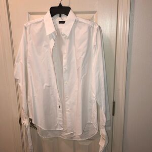 Joseph white button down shirt